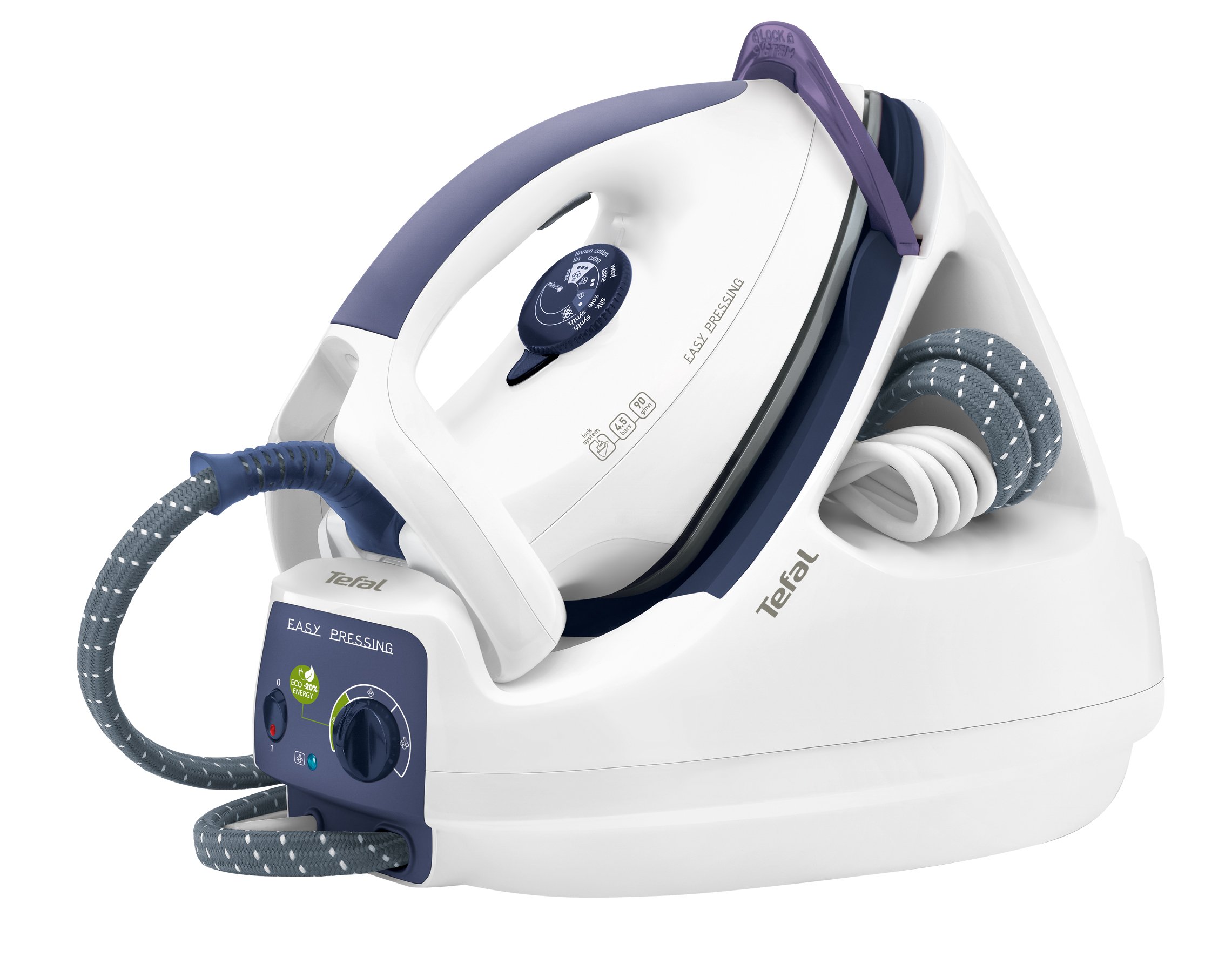 T-fal Easy Pressing アイロン GV5240J User manual and frequently asked questions EASY PRESSING